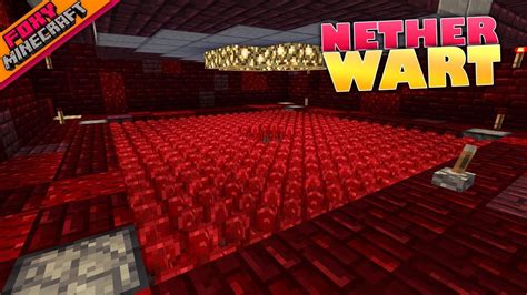 Minecraft Nether Wart Farm Bedrock Survival Realm 72 Youtube