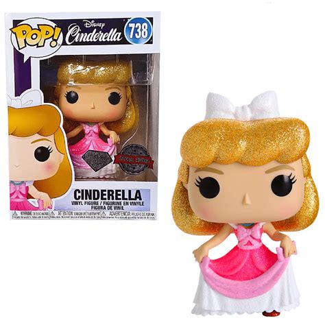 Funko Pop Disney Cinderella With Pink Dress Diamond Collection