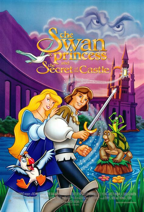 Lot The Swan Princess Original 1997 Vintage One Sheet Movie Poster