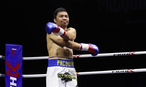 Manny Pacquiao Announces Exhibition Boxing Match With Rival Floyd