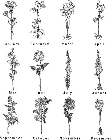 Tattoo Birth Month Flowers May 12 Seriously Pretty Birth Flower