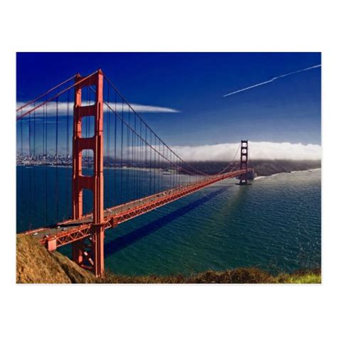 San Francisco Golden Gate Bridge Postcard Zazzle