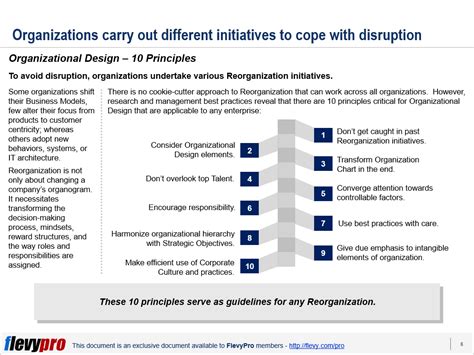 10 Principles Of Organizational Design