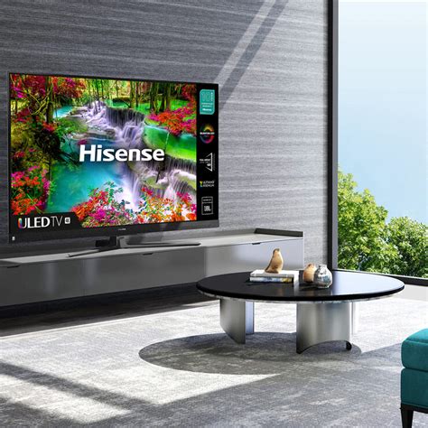 4k uled™ hisense android smart tv (2021). Hisense 55U8QFTUK 55 Inch QLED 4K Ultra HD Smart TV ...