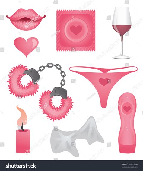 Set Of Sexy Icons Stock Vector Illustration 335316800 Shutterstock