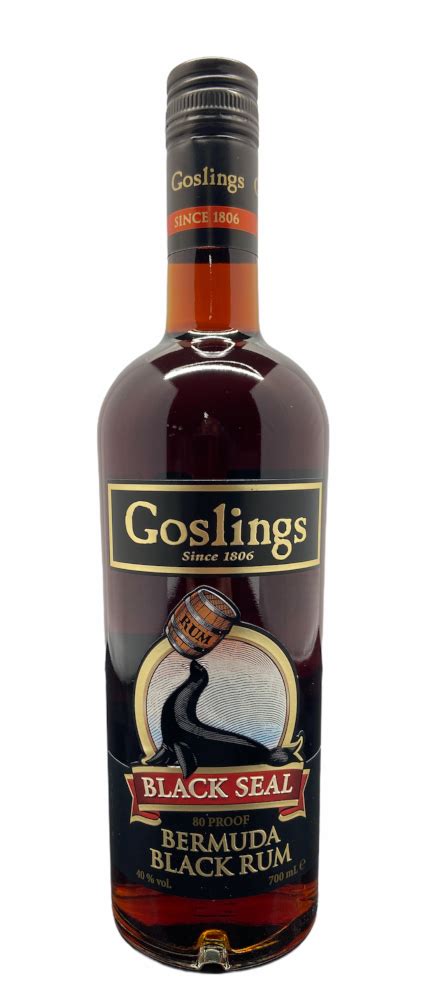 Goslings Black Seal Bermuda Black Rum 40 07l Günstig Kaufen