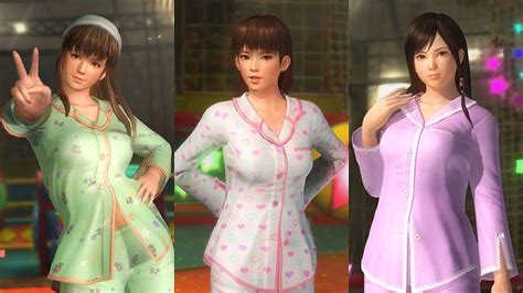 Dead Or Alive 5 Ultimate Bath And Bedtime Costumes
