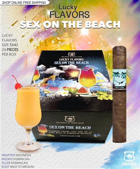 Order Flavored Cigars Sex On The Beach Flavored Cigar
