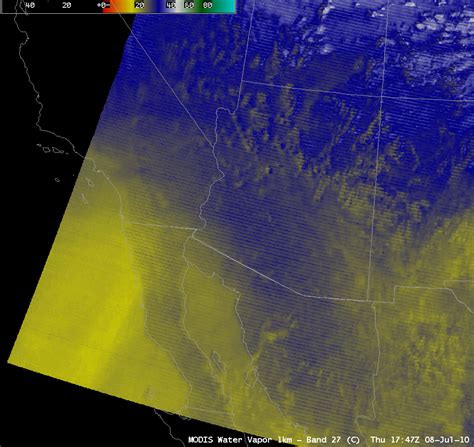 Seeing The Surface On Water Vapor Imagery — Cimss Satellite Blog Cimss