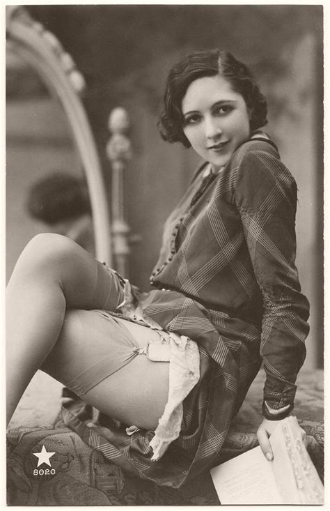 Vintage Portraits Of Lucette Desmoulins By Biederer Brothers 1920s Monovisions Black