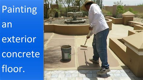 Painting Outdoor Concrete Patio Floor Viewfloor Co