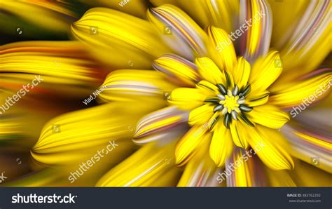 Exotic Flower Dance Flower Petals 3d Stock Illustration 483762292