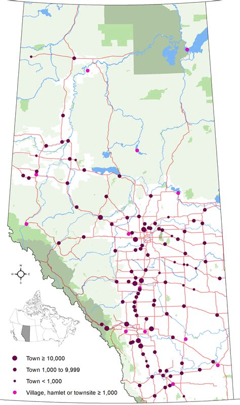 List Of Towns In Alberta Wikipedia