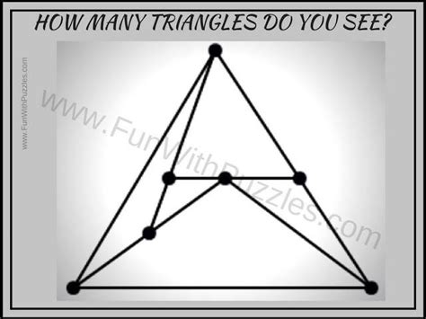 Count Number Of Triangles Easy Brain Teasers With Answers Easy Brain