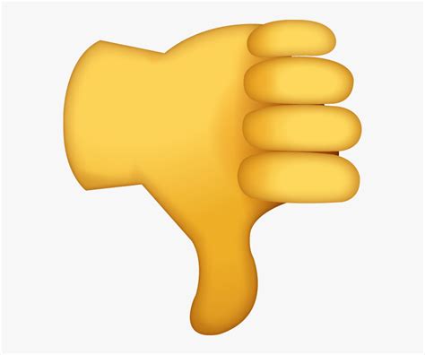 Thumbs Down Emoji Symbols