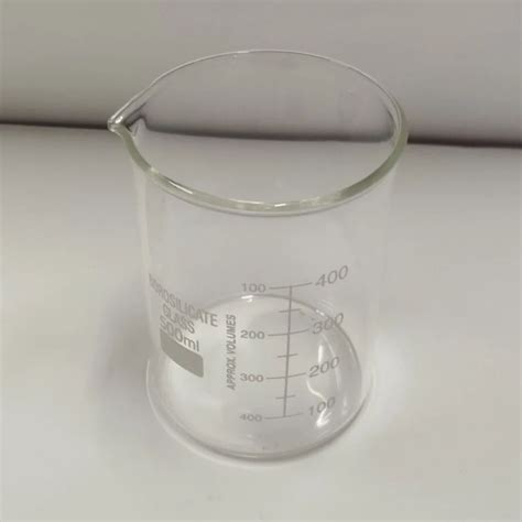 Cylindrical 500ml Borosilicate Glass Beaker For Laboratory Size 3inch Diameter At Rs 150