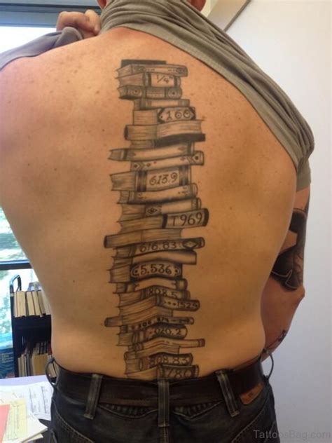 11 Wonderful Book Tattoos On Back Tattoo Designs