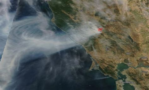 Maybe you would like to learn more about one of these? NASA's Terra Satellite Images the Destructive Kincaid Fire ...