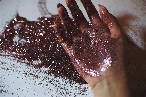 Glitter Hand By Stocksy Contributor Jovana Rikalo Stocksy