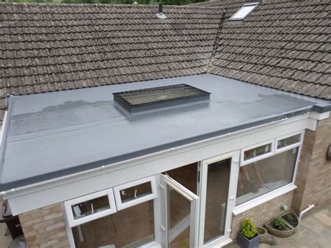Flat Roof With Skylight Four Seasons Roofing