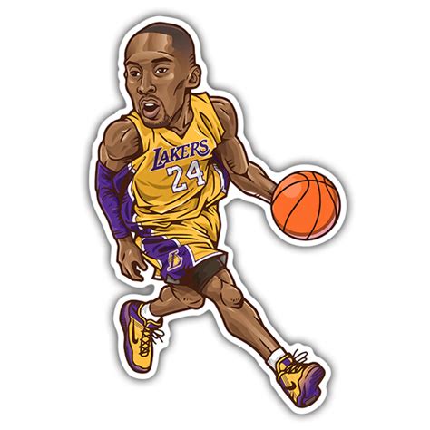 Sticker Nba Kobe Bryant