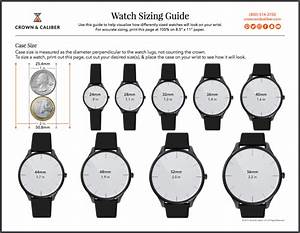 Does Watch Size Matter Mens Watches Guide Watches Womens Watches