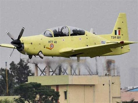 Made In India Htt 40 Trainer Aircraft Completes Inaugural Flight
