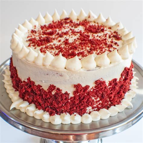 Red Velvet Cake With Cream Cheese Frosting Bake It With Love