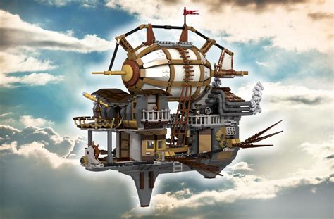 Lego Ideas Steampunk Airship Pegasus