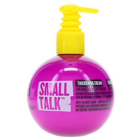 TIGI Bed Head Small Talk Creme De Volume 240ml PRONTA ENTREGA