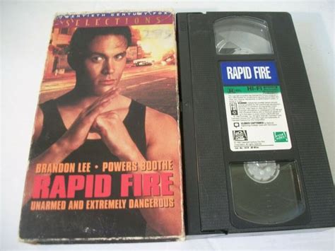 Rapid Fire (VHS, 1996) | Vhs, Rapids, Fire