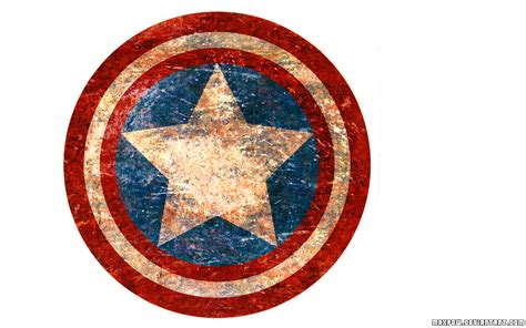 Captain America Old Shield By Maxpow On Deviantart