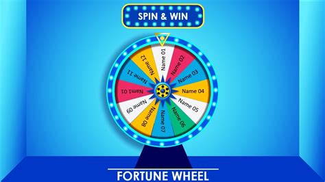 Free Spinning Wheel Powerpoint Template Templates Printable Download