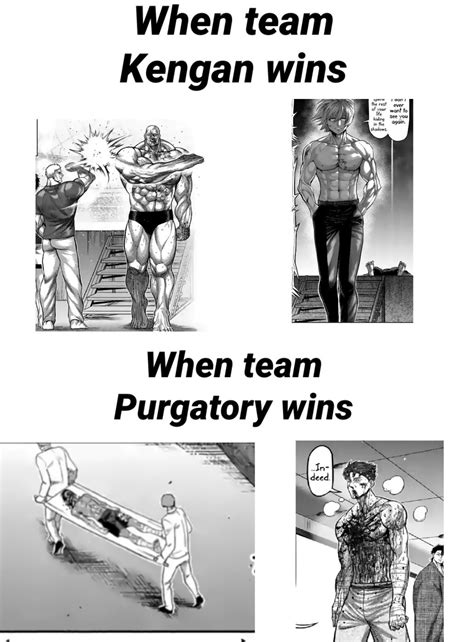 The Difference Winning Between Team Kengan And Team Purgatory R