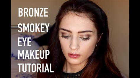 Bronze Smokey Eye Makeup Tutorial Laurel Elizabeth Youtube