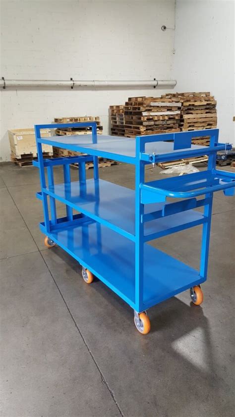 Industrial Cart With Wheels Glpc Fab