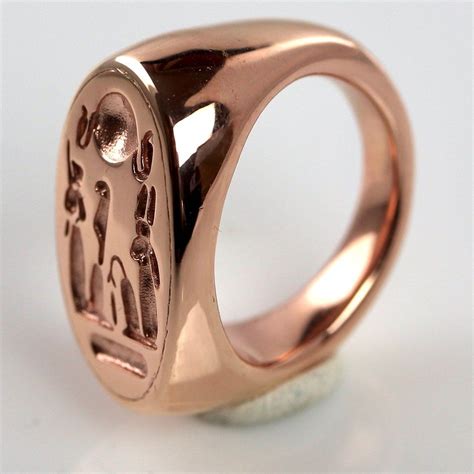 Nefertitis Ring Gold Plated Nefertiti Rings Gold Rings