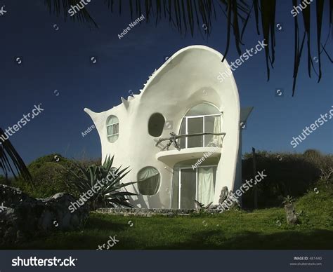 Seashell House Isla Mujeres Mexico Stock Photo 481440 Shutterstock