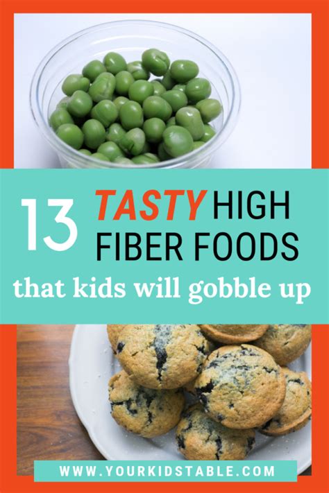 Tips for making easy toddler recipes. 13 Tasty High Fiber Foods That Kids Will Gobble Up | High ...