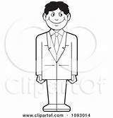 Suit Man Coloring Pages Clipart Color Colouring Suits Groomsmen Royalty Wedding Glass Bottle Rf Graphics Vector Illustrations Colors Choose Board sketch template