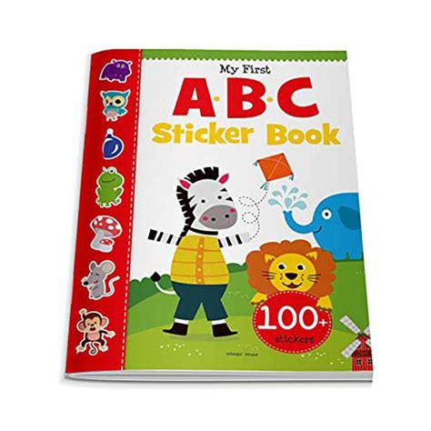 My First Abc Sticker Book Exciting Sticker Book With 100 Stickers Wonder House Books Paperback