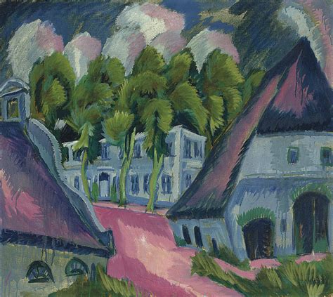 Bureau des arts et d'industrie, plate 596 score, bonn: Ernst Ludwig Kirchner (1880-1938) , Gut Staberhof III ...
