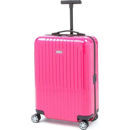 Rimowa salsa air iata 26 inch carry on luggage light cabin multiwheel 65l pop suitcase violet. RIMOWA Salsa Air four-wheel cabin suitcase 55cm (Pink ...