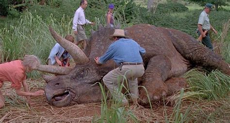 Why Was The Triceratops Sick In Jurassic Park