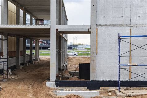 Construction Of A Reinforced Concrete Building Elements Of A Concrete