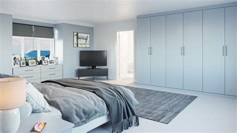 How can i choose the best bedroom closet? Blue Fitted Wardrobes - Modern Bespoke Furniture | Online ...