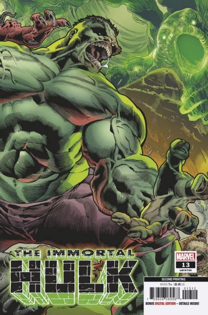 The Immortal Hulk 13 Bennett 2nd Printing Fresh Comics