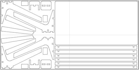 Plywood Table Cnc Plans Dxf Laser Diy Vector V Carve Instant Download