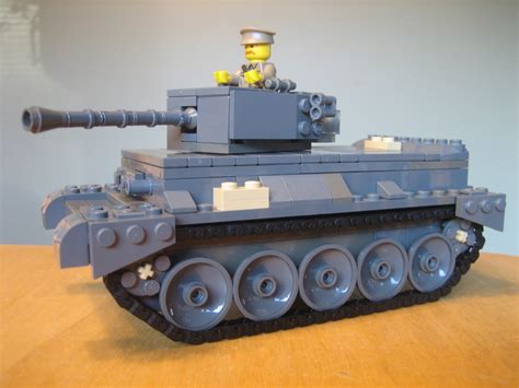 Lego Ww2 British Cromwell Tank Lots Of Hard Work This Afte Flickr