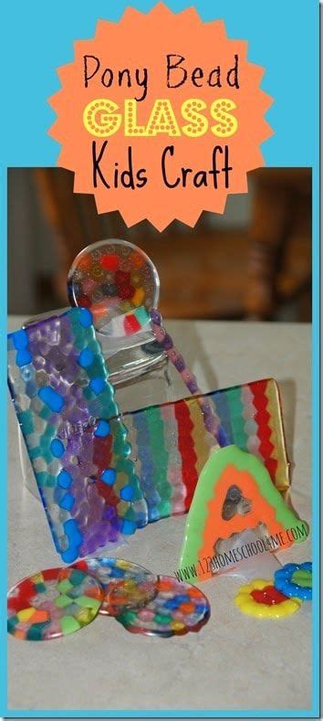 Melted Pony Bead Craft For Kids This Is So Cool What An Easy To